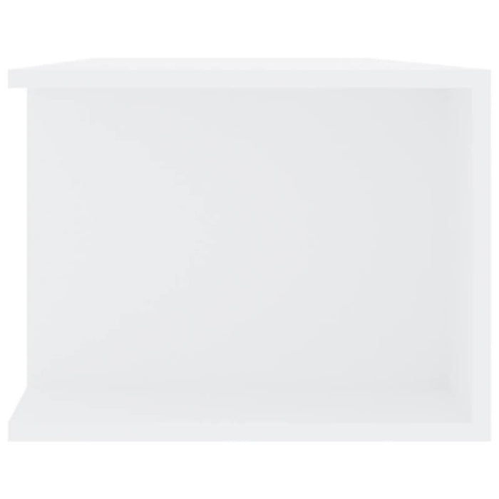 Comodă TV cu lumini LED, alb, 135x39x30 cm - WALTI WALTI