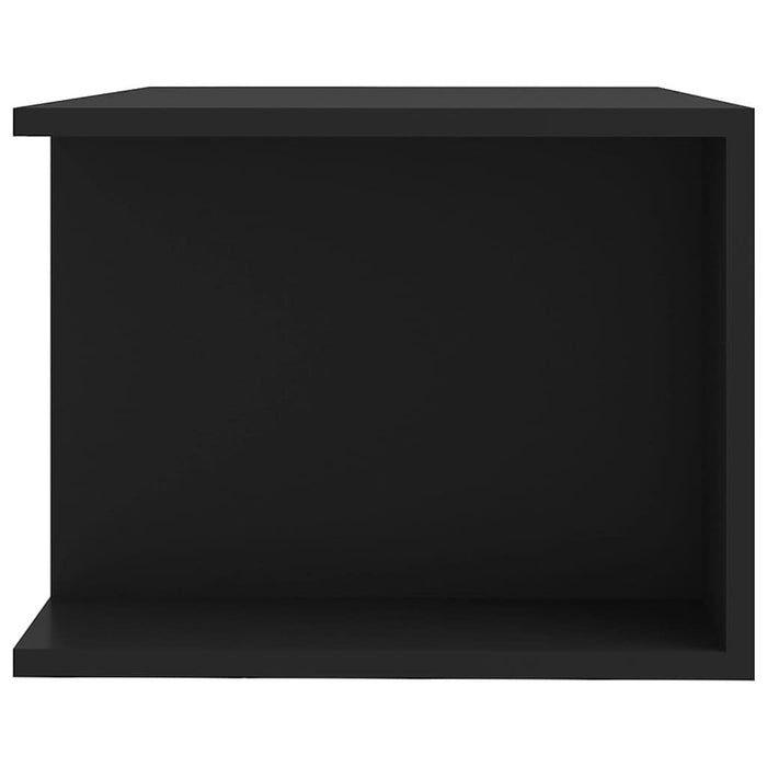 Comodă TV cu lumini LED, negru, 90x39x30 cm - WALTI WALTI