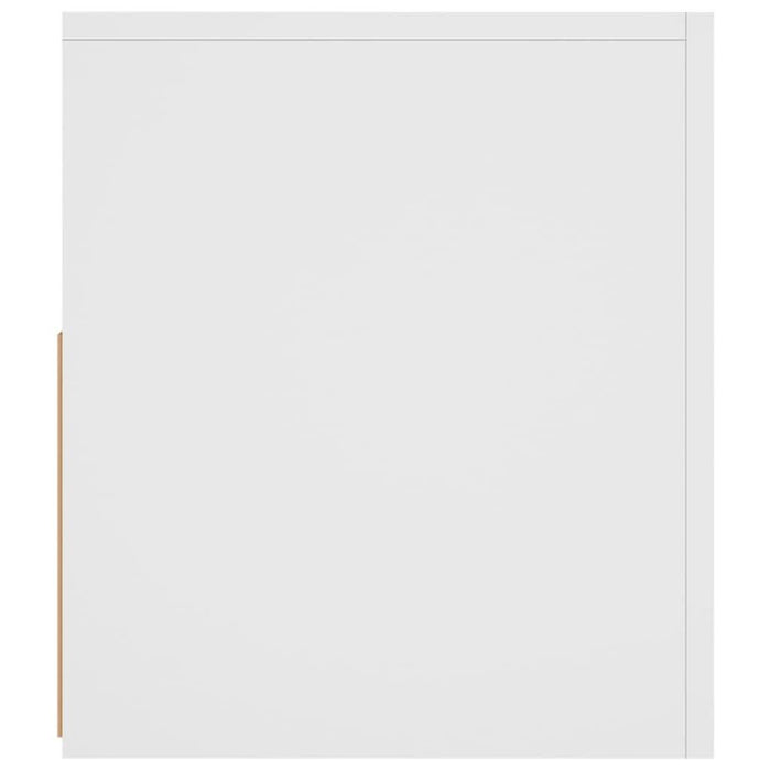 Comodă TV cu lumini LED, alb, 120x35x40 cm - WALTI WALTI