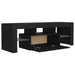Comodă TV cu lumini LED, negru, 120x35x40 cm - WALTI WALTI