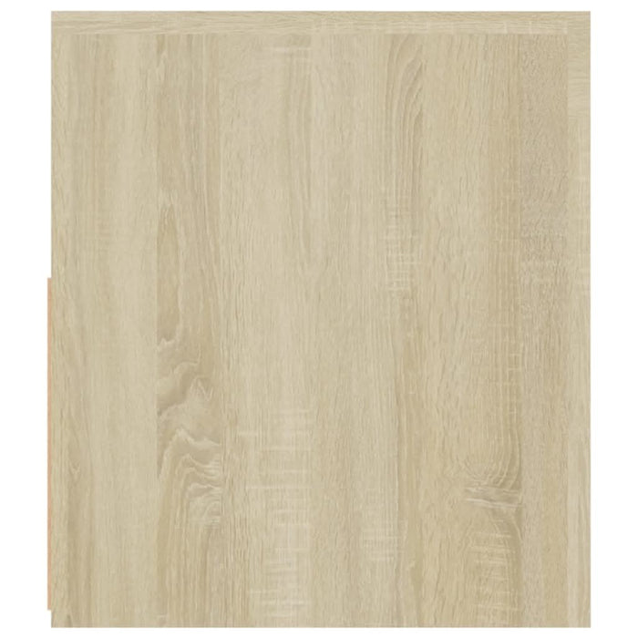 Comodă TV cu lumini LED, stejar Sonoma, 120x35x40 cm - WALTI WALTI