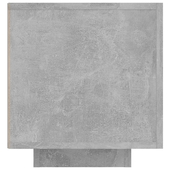Comodă TV cu lumini LED, gri beton, 160x35x40 cm - WALTI WALTI