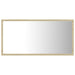 Oglindă de baie cu LED, stejar sonoma, 80x8,5x37 cm, acril - WALTI WALTI