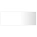 Oglindă de baie cu LED, alb, 100x8,5x37 cm, acril - WALTI WALTI
