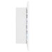 Dulap de baie cu oglindă & LED, alb, 40x12x45 cm, acril - WALTI WALTI