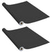 Folii de mobilier autoadezive, 2 buc., negru, 500 x 90 cm, PVC - WALTI WALTI