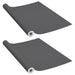 Folii de mobilier autoadezive, 2 buc., gri, 500 x 90 cm, PVC - WALTI WALTI