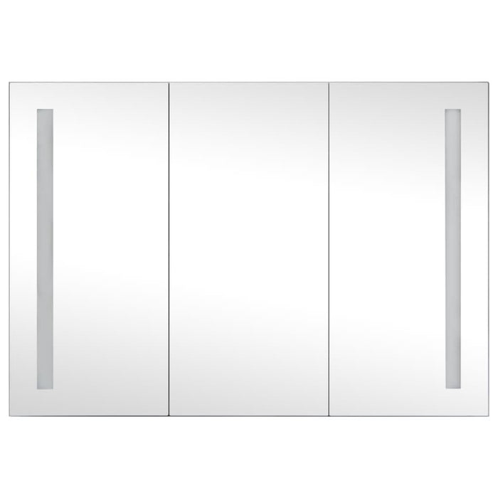 Dulap de baie cu oglindă și LED, 89x14x62 cm - WALTI WALTI