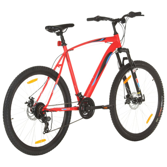 Bicicletă montană, 21 viteze, roată 29 inci, cadru 53 cm, roșu - WALTI WALTI