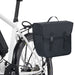 Geantă de bicicletă pentru suport de coș, negru, 21 L - WALTI WALTI