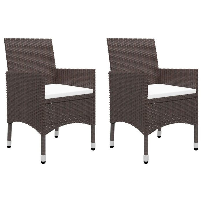 Set mobilier de grădină, 3 piese, maro - WALTI WALTI