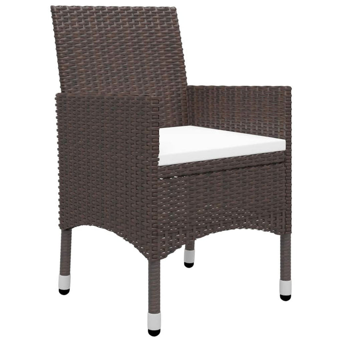 Set mobilier de grădină, 3 piese, maro - WALTI WALTI