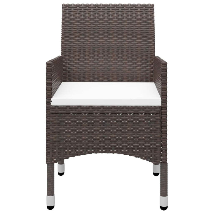 Set mobilier de grădină, 3 piese, maro - WALTI WALTI