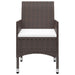 Set mobilier de grădină, 3 piese, maro - WALTI WALTI