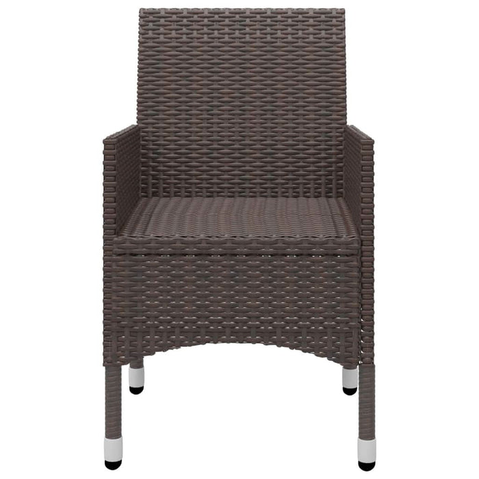 Set mobilier de grădină, 3 piese, maro - WALTI WALTI