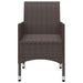 Set mobilier de grădină, 3 piese, maro - WALTI WALTI