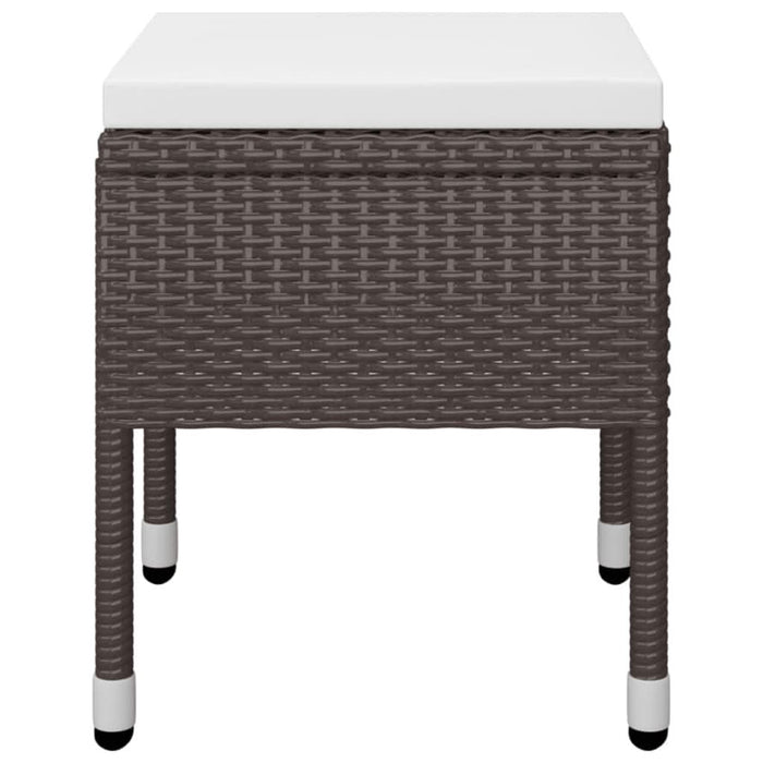 Set de masă pentru grădină, 5 piese, maro - WALTI WALTI