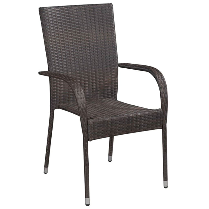 Set mobilier de grădină, 5 piese, maro - WALTI WALTI
