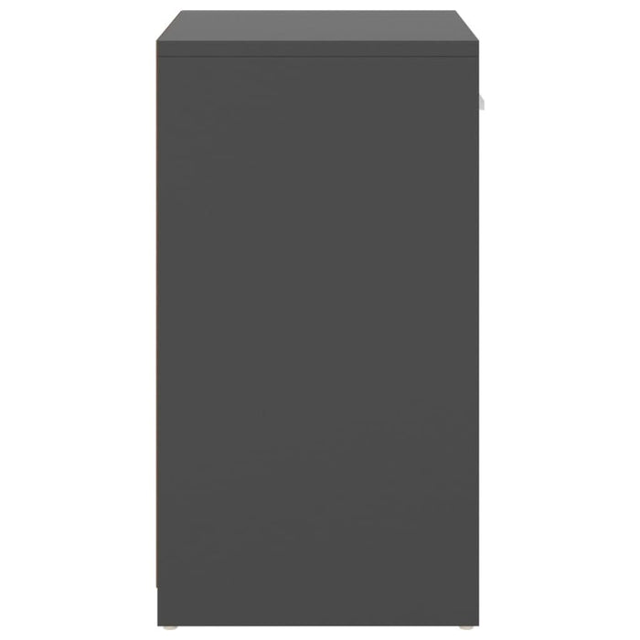 Banchetă pantofar, gri, 94,5x31x57 cm, lemn prelucrat - WALTI WALTI