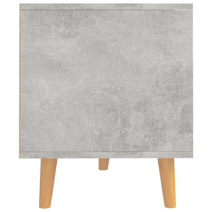 Comodă TV, gri beton, 90x40x48,5 cm, lemn prelucrat - WALTI WALTI