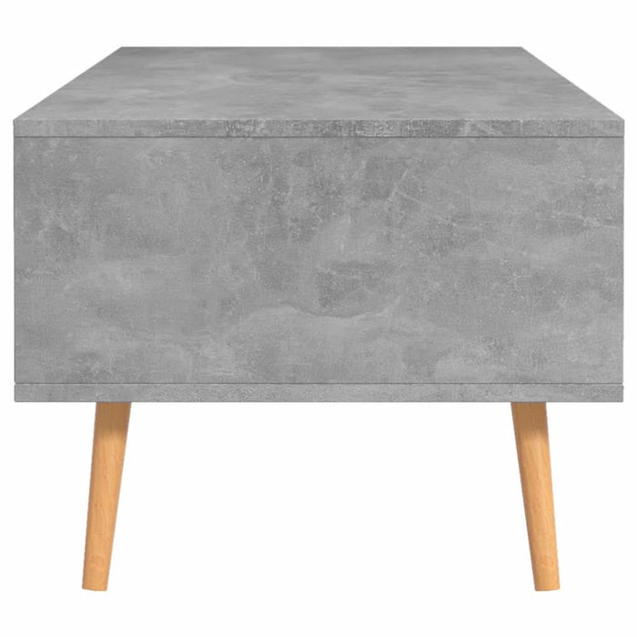 Măsuță de cafea, gri beton, 100x49,5x45 cm, lemn prelucrat - WALTI WALTI