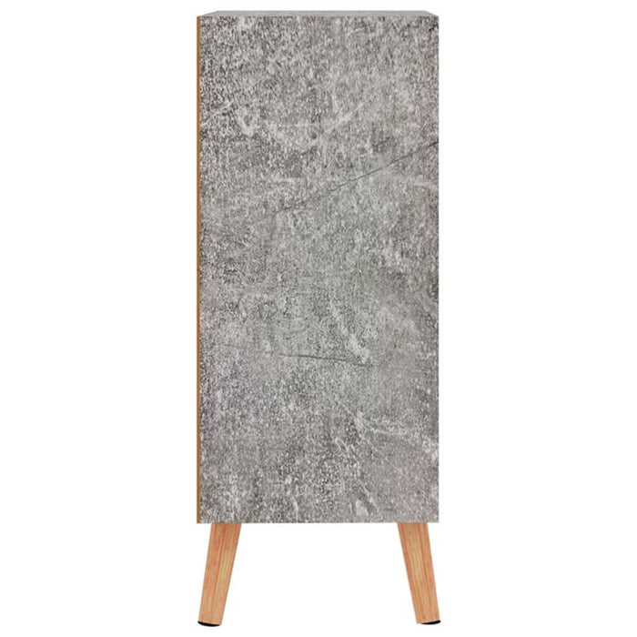 Servantă, gri beton, 60x30x72 cm, lemn prelucrat - WALTI WALTI