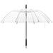 Umbrelă, transparent, 107 cm - WALTI WALTI