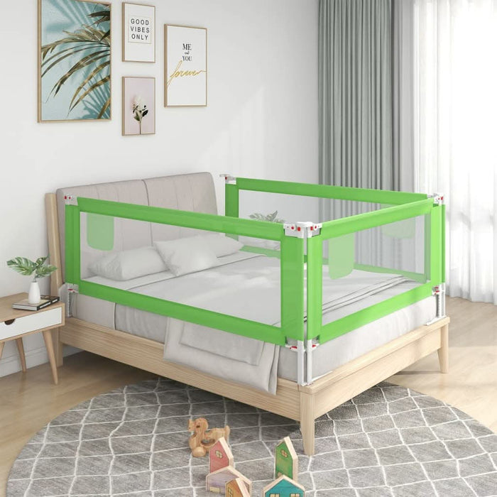 Balustradă de protecție pat copii, verde, 150x25 cm, textil - WALTI WALTI