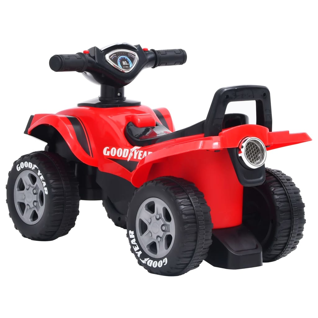 ATV ride-on pentru copii Good Year, roșu