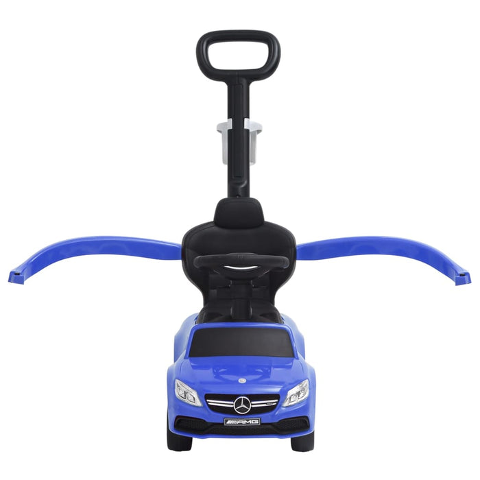 Mașinuță cu împingere Mercedes-Benz C63, albastru - WALTI WALTI