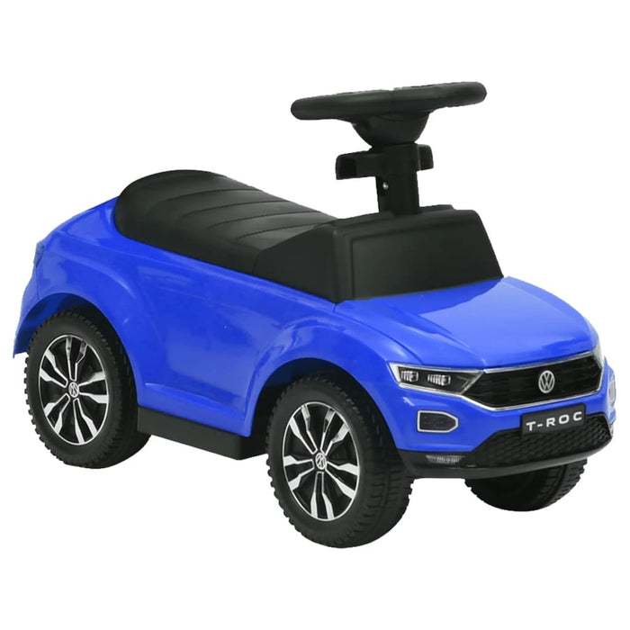 Mașinuță primii pași Volkswagen T-Roc, albastru - WALTI WALTI