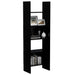 Bibliotecă, negru, 60x35x180 cm, PAL - WALTI WALTI