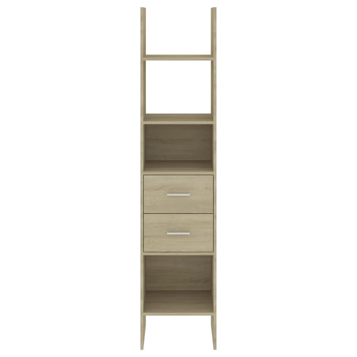Bibliotecă, stejar Sonoma, 40x35x180 cm, PAL - WALTI WALTI