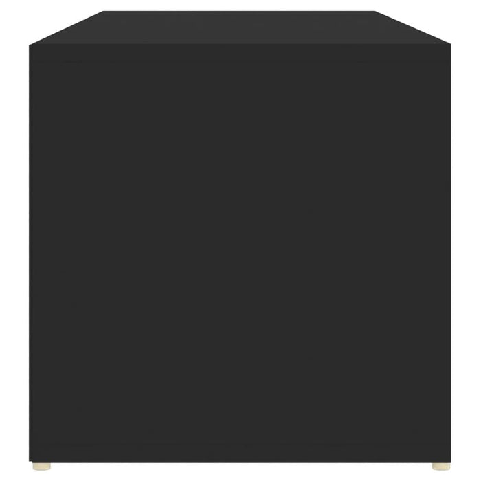Banca depozitare pentru pantofi, negru, 105x35x35 cm, PAL - WALTI WALTI