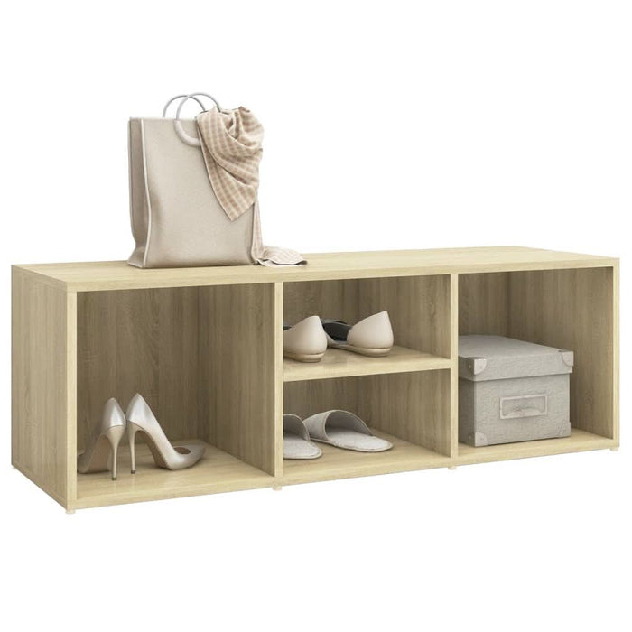 Bancă depozitare de pantofi, stejar sonoma, 105x35x35 cm, PAL - WALTI WALTI