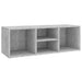 Bancă depozitare pentru pantofi, gri beton, 105x35x35 cm, PAL - WALTI WALTI
