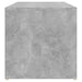 Bancă depozitare pentru pantofi, gri beton, 105x35x35 cm, PAL - WALTI WALTI