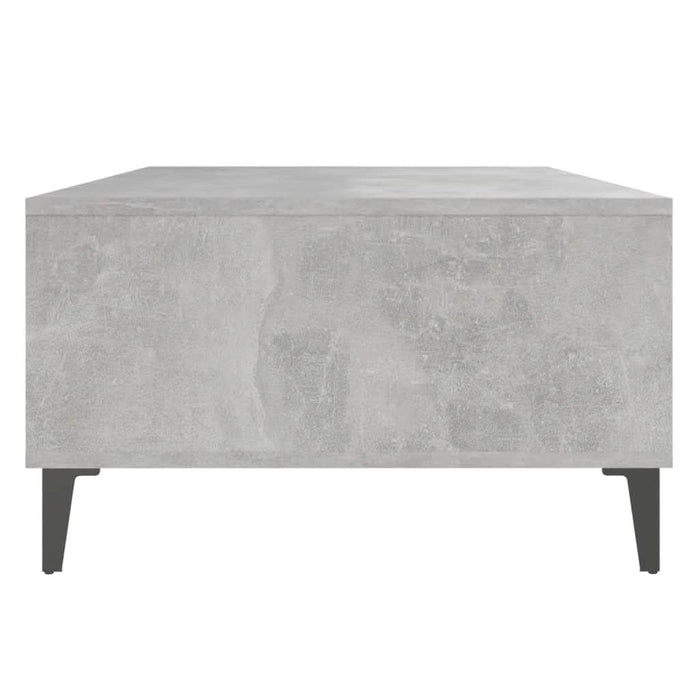 Măsuță de cafea, gri beton, 103,5x60x35 cm, PAL - WALTI WALTI