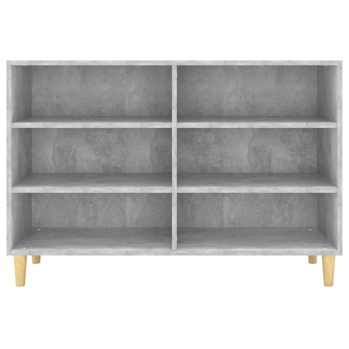 Servantă, gri beton, 103,5x35x70 cm, lemn compozit - WALTI WALTI