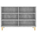 Servantă, gri beton, 103,5x35x70 cm, lemn compozit - WALTI WALTI