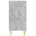 Servantă, gri beton, 103,5x35x70 cm, lemn compozit - WALTI WALTI