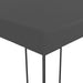 Pavilion de grădină cu șiruri de lumini LED, antracit, 3x3 m - WALTI WALTI
