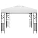 Pavilion cu șiruri de lumini LED, alb, 3x3m - WALTI WALTI