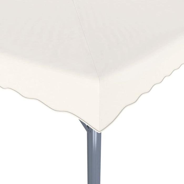 Pavilion cu șiruri de lumini LED, crem, 300x300 cm, aluminiu - WALTI WALTI