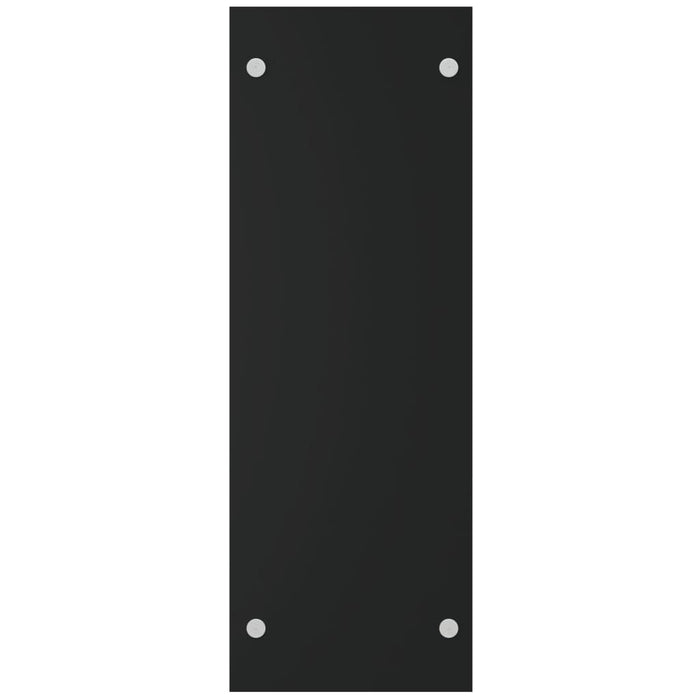 Rastel lemne de foc negru 40x35x100 cm sticlă securizată - WALTI WALTI