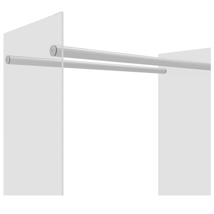 Rastel lemne de foc transparent 80x35x100 cm sticlă securizată - WALTI WALTI