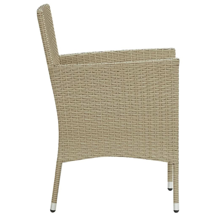 Set mobilier de grădină, 3 piese, bej - WALTI WALTI