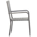 Set mobilier de grădină, 3 piese, gri - WALTI WALTI