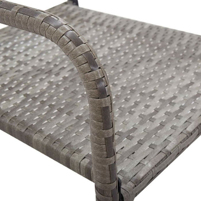 Set mobilier de grădină, 3 piese, gri - WALTI WALTI