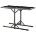 Set mobilier de grădină, 3 piese, gri - WALTI WALTI